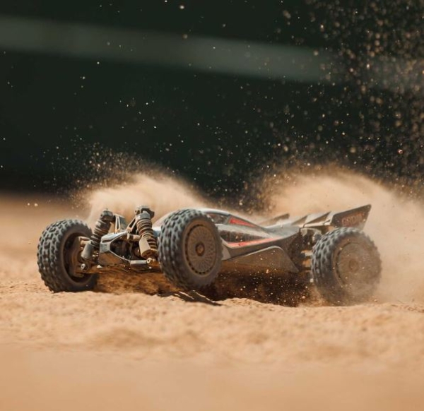 ARA2306T1 Arrma TYPHON GROM 223S BLX silver